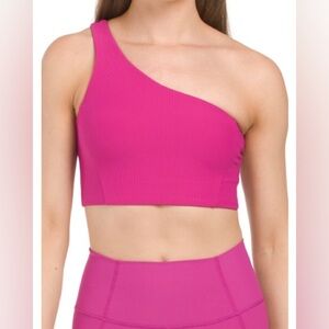 WILO Corsetry Fux Ribbed Solid Bra Top Size Small